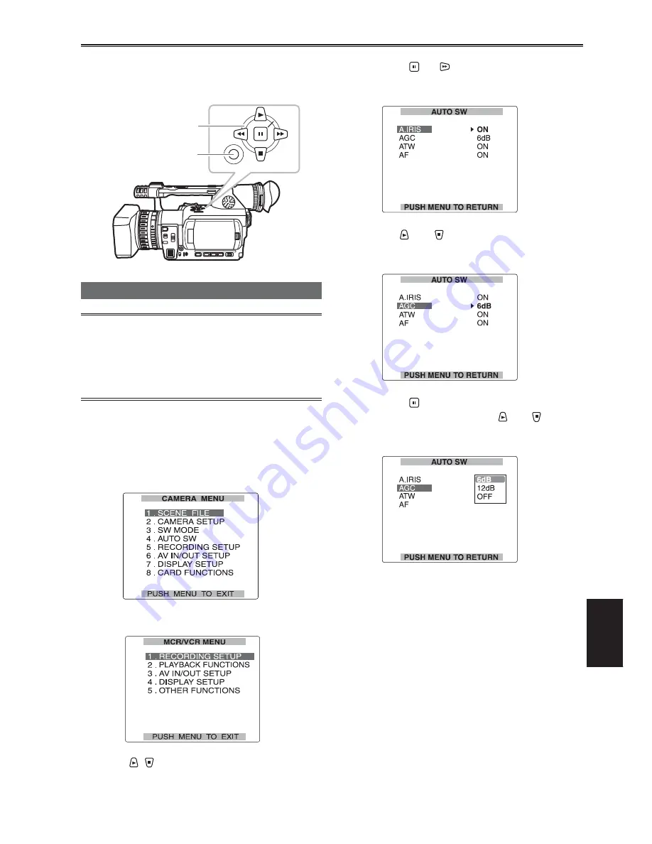 Panasonic AG-HVX200AP Operating Instructions Manual Download Page 97