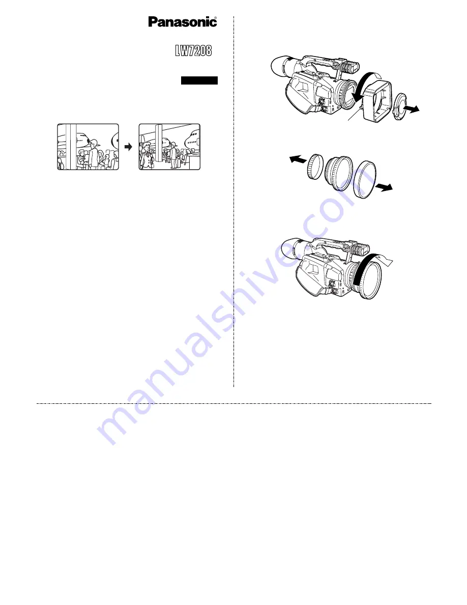 Panasonic AG-LW7208G Operating Instructions Manual Download Page 5