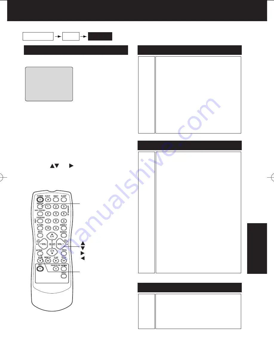 Panasonic AG513F - COMBINATION VCR/TV Скачать руководство пользователя страница 31