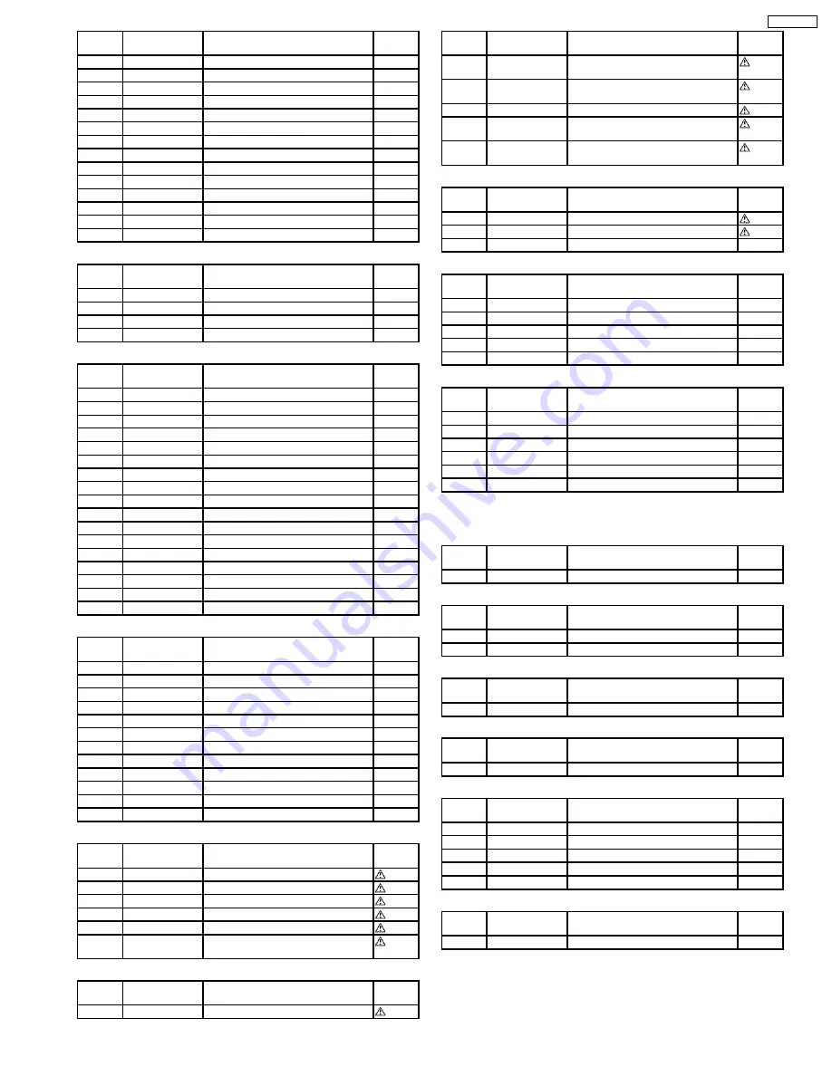 Panasonic AG520VDH - COMB. DVD/VCR/TV Service Manual Download Page 95