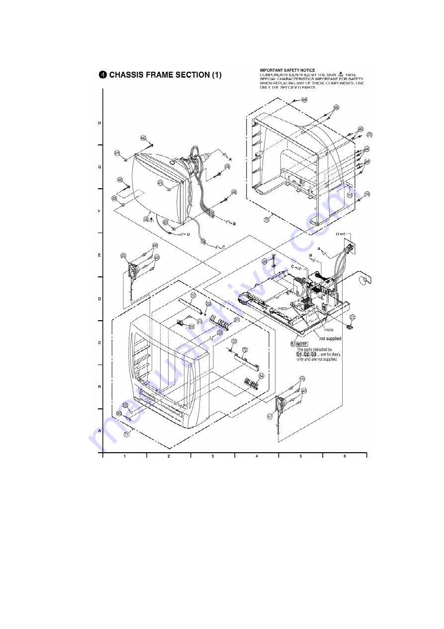 Panasonic AG527DVDE - DVD/VCR/MONITOR Service Manual Download Page 82