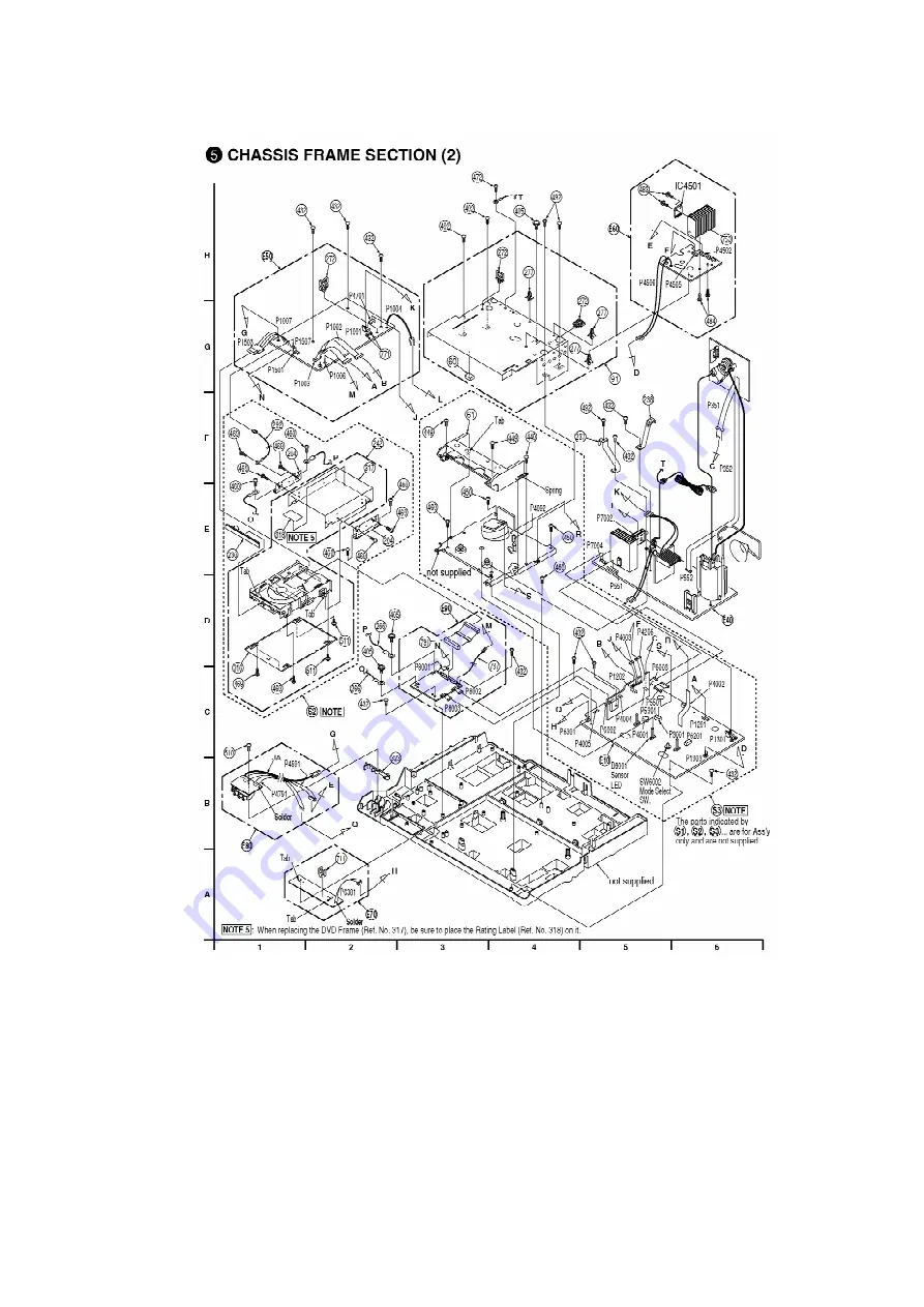 Panasonic AG527DVDE - DVD/VCR/MONITOR Service Manual Download Page 83