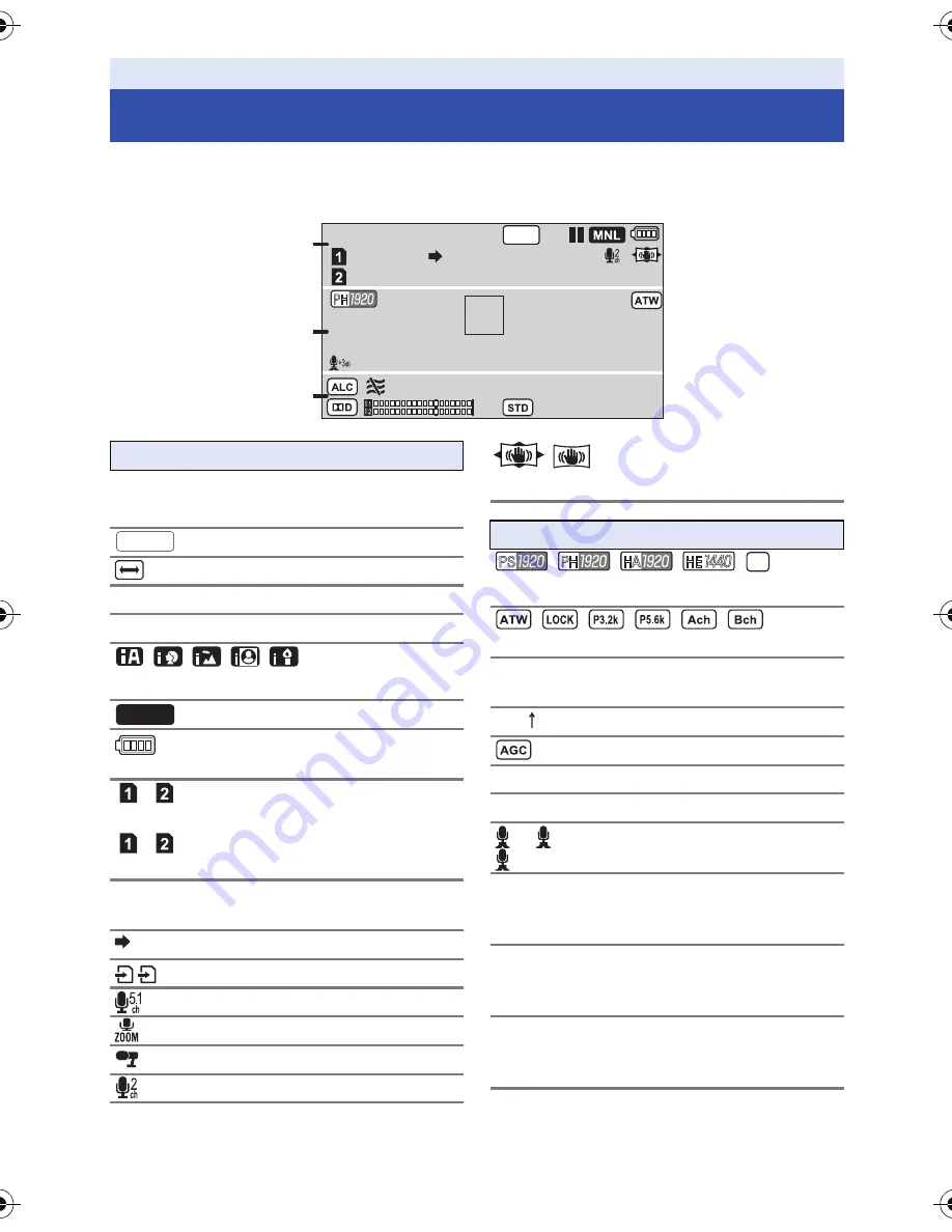 Panasonic AGAC90PJ Operating Instructions Manual Download Page 105