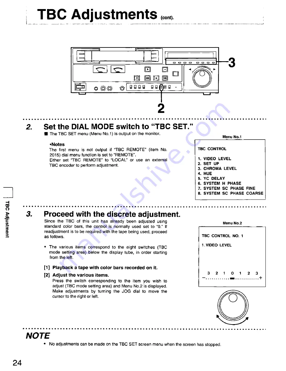 Panasonic AGDS840 - SVHS VIDEO PLAYER Operating Instructions Manual Download Page 24