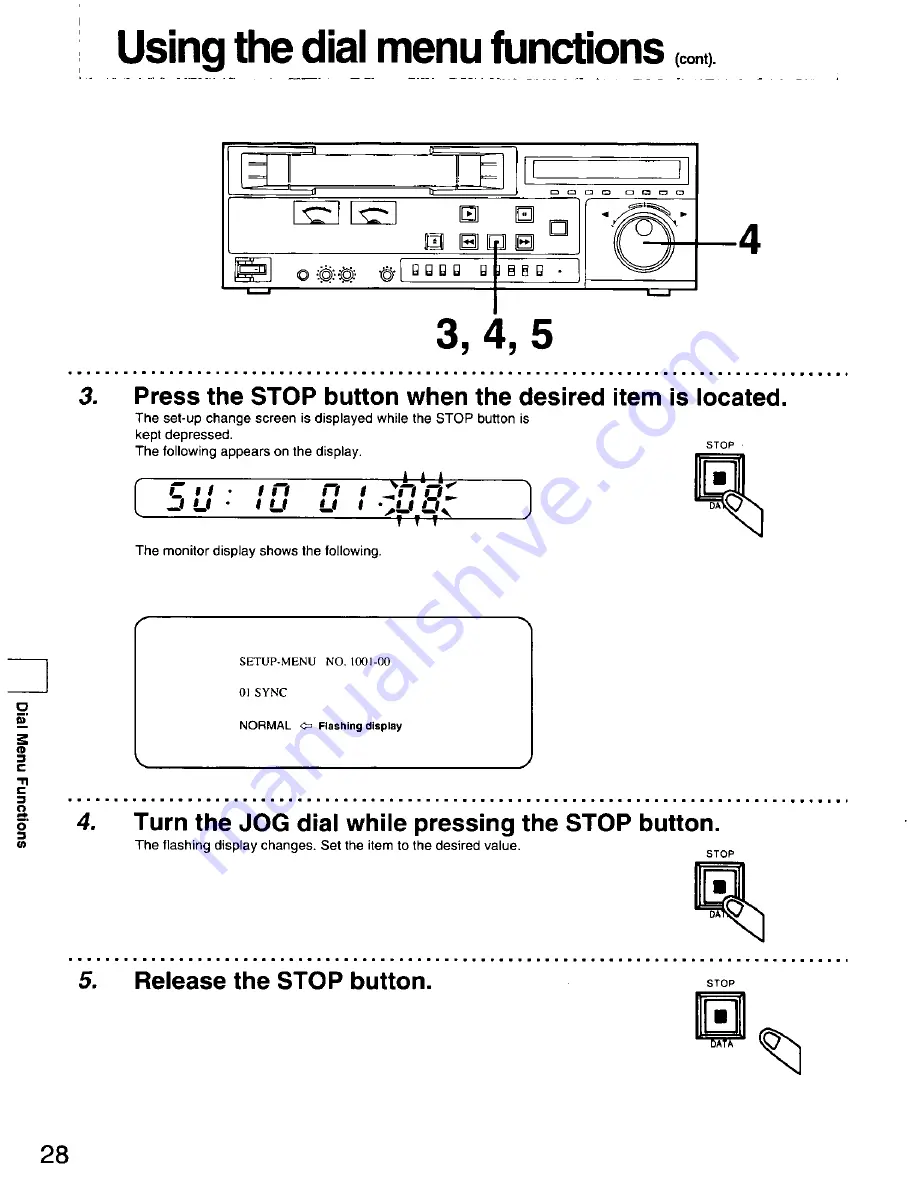 Panasonic AGDS840 - SVHS VIDEO PLAYER Operating Instructions Manual Download Page 28