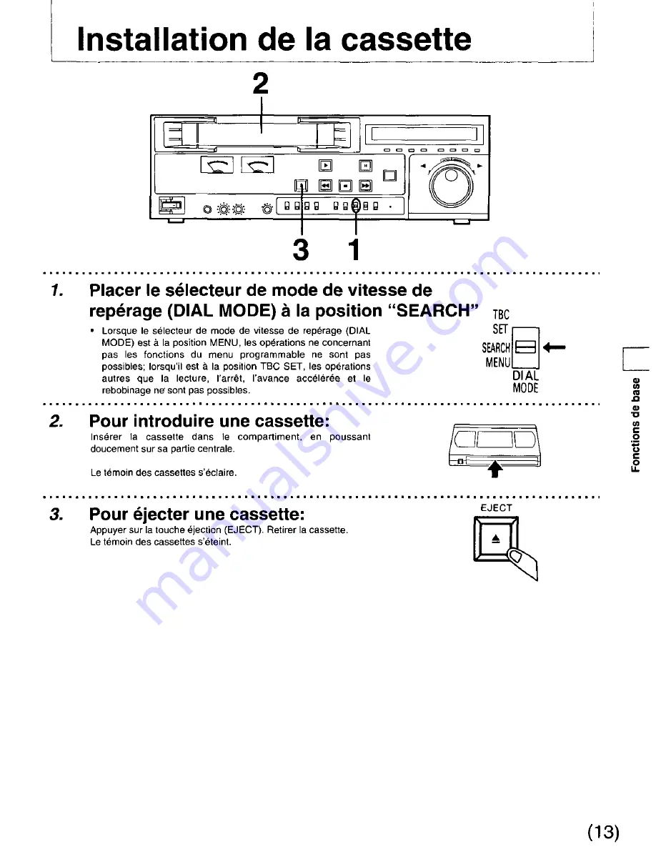 Panasonic AGDS840 - SVHS VIDEO PLAYER Operating Instructions Manual Download Page 71