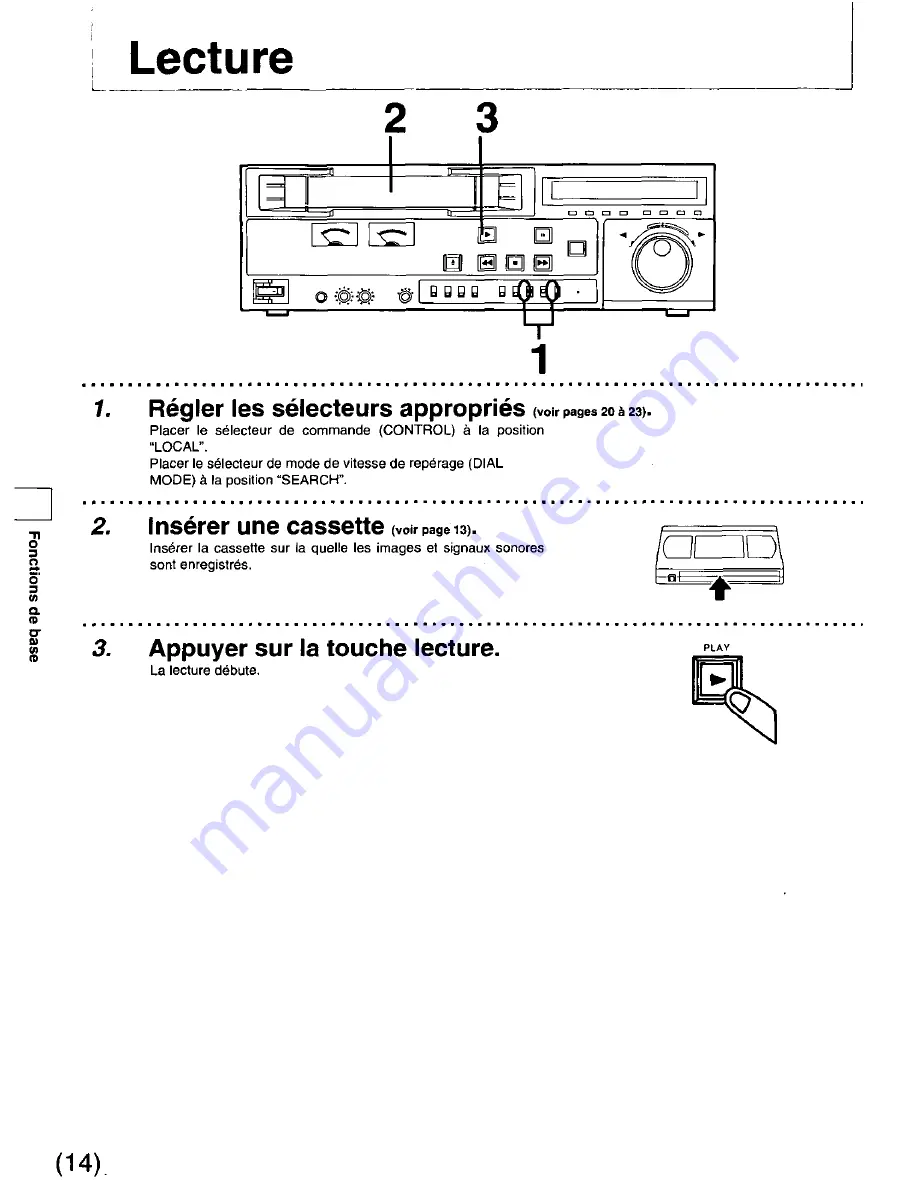 Panasonic AGDS840 - SVHS VIDEO PLAYER Operating Instructions Manual Download Page 72