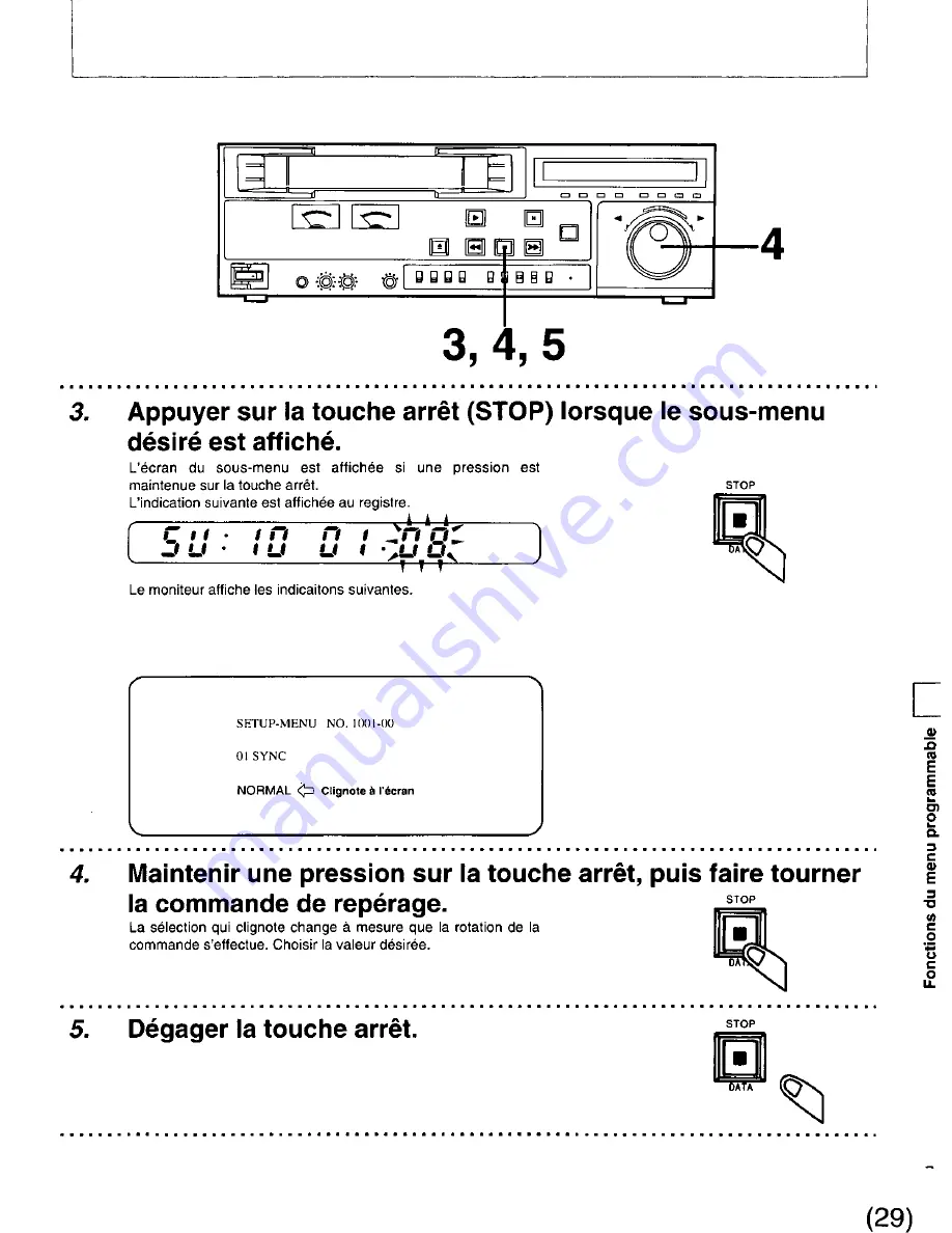 Panasonic AGDS840 - SVHS VIDEO PLAYER Operating Instructions Manual Download Page 87