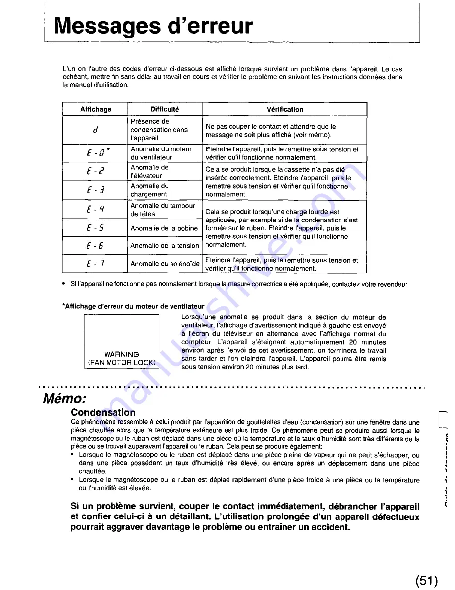 Panasonic AGDS840 - SVHS VIDEO PLAYER Operating Instructions Manual Download Page 109