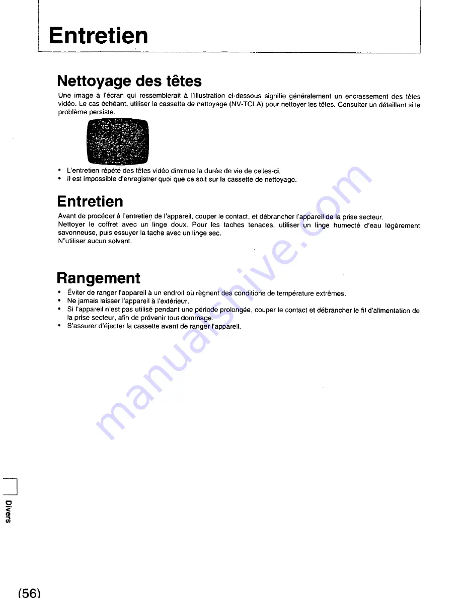 Panasonic AGDS840 - SVHS VIDEO PLAYER Operating Instructions Manual Download Page 114