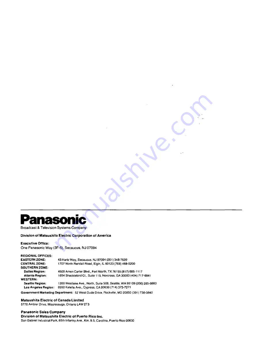 Panasonic AGDS840 - SVHS VIDEO PLAYER Operating Instructions Manual Download Page 116