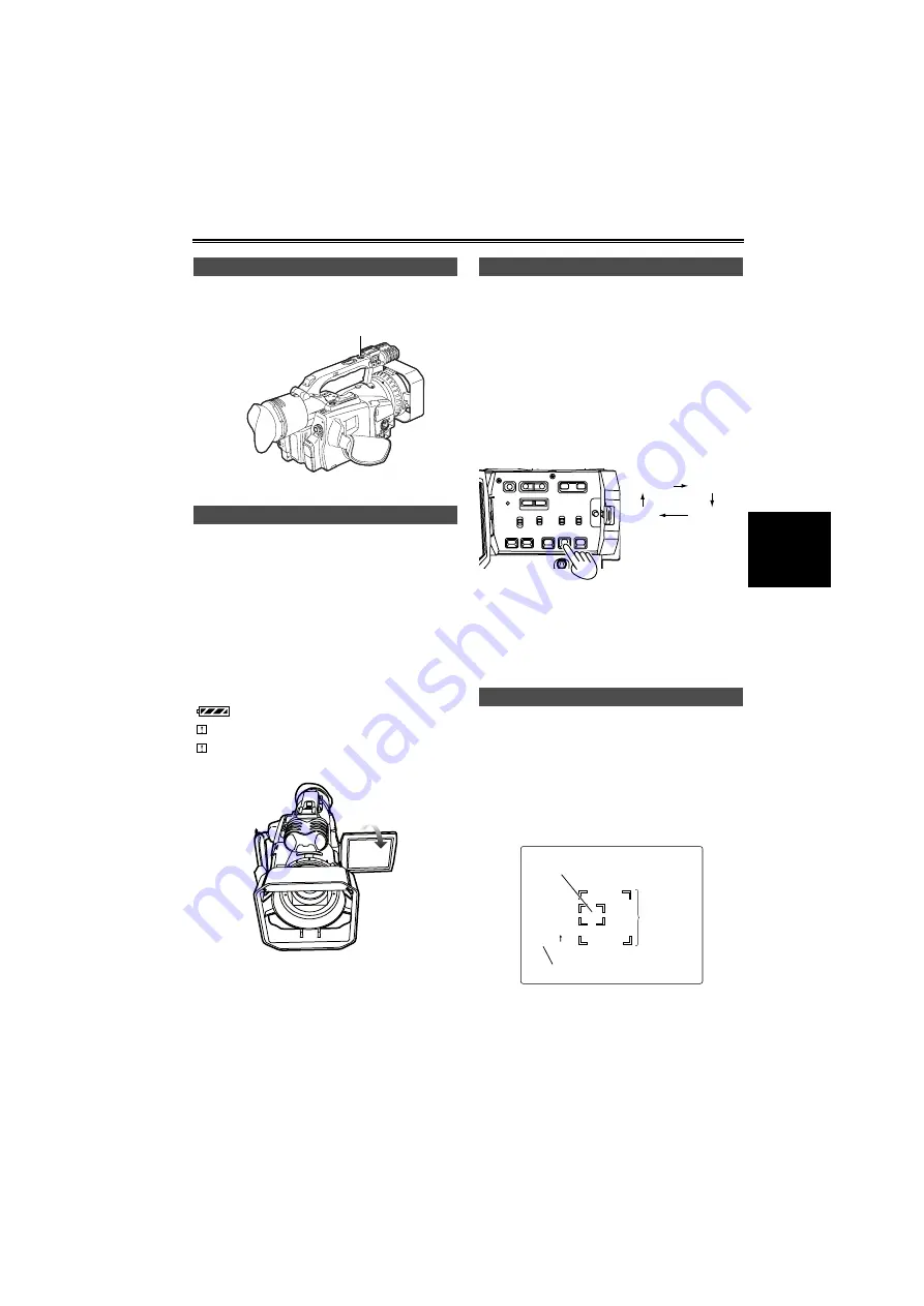 Panasonic AGDVX100BP - DVC CAMCORDER Operating Instructions Manual Download Page 33