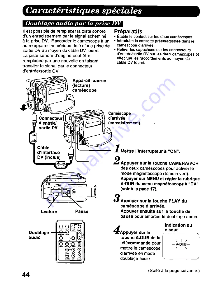 Panasonic AGEZ20 Operating Instructions Manual Download Page 104