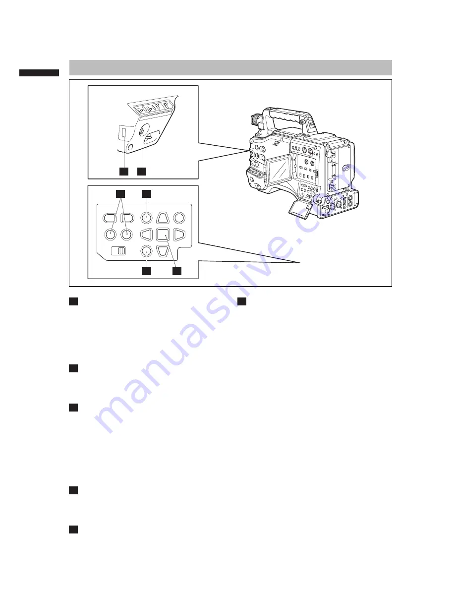 Panasonic AGHPX500E - MEMORY CARD CAMERA RECORDER Operating Instructions Manual Download Page 24