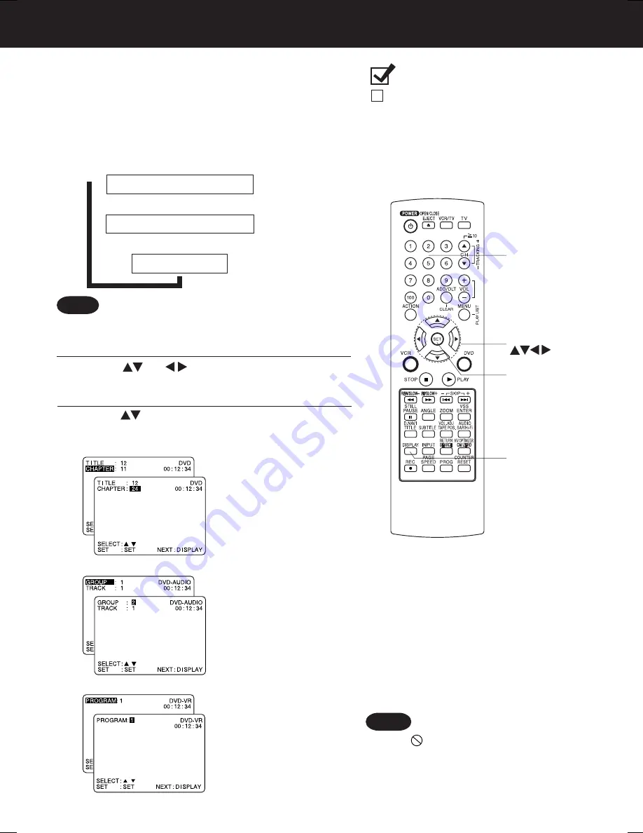 Panasonic AGVP310 - DVD/VCR DECK Operating Instructions Manual Download Page 44