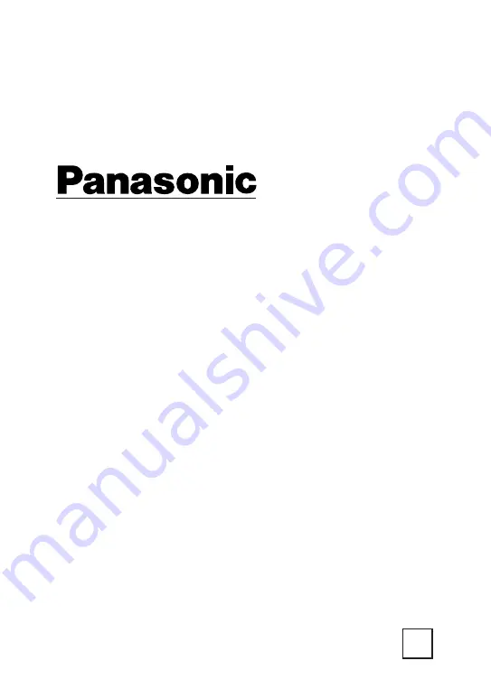 Panasonic AJ-B95 Operating Instructions Manual Download Page 8