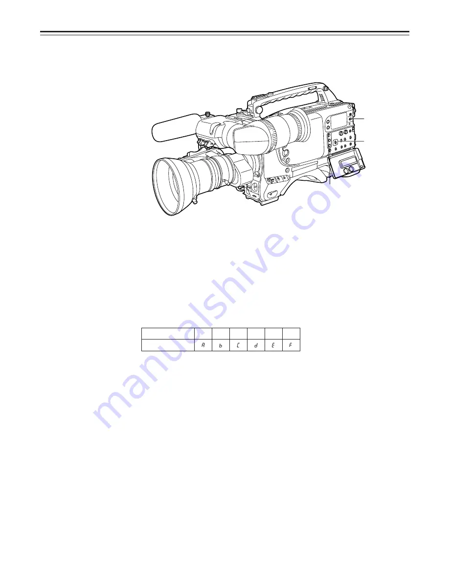 Panasonic AJ-D400 Operating Instructions Manual Download Page 76