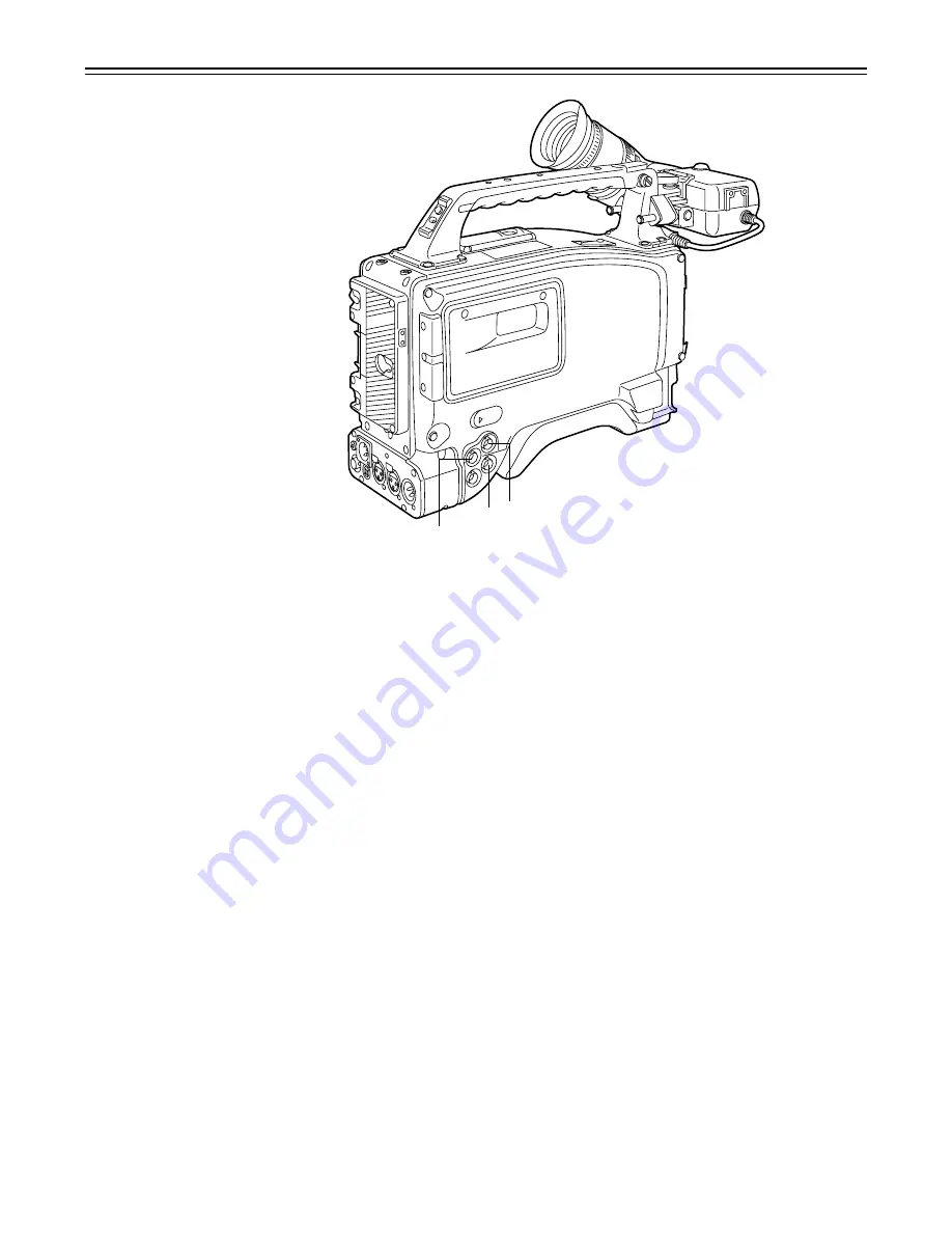 Panasonic AJ-D610WBp Operating Instructions Manual Download Page 21