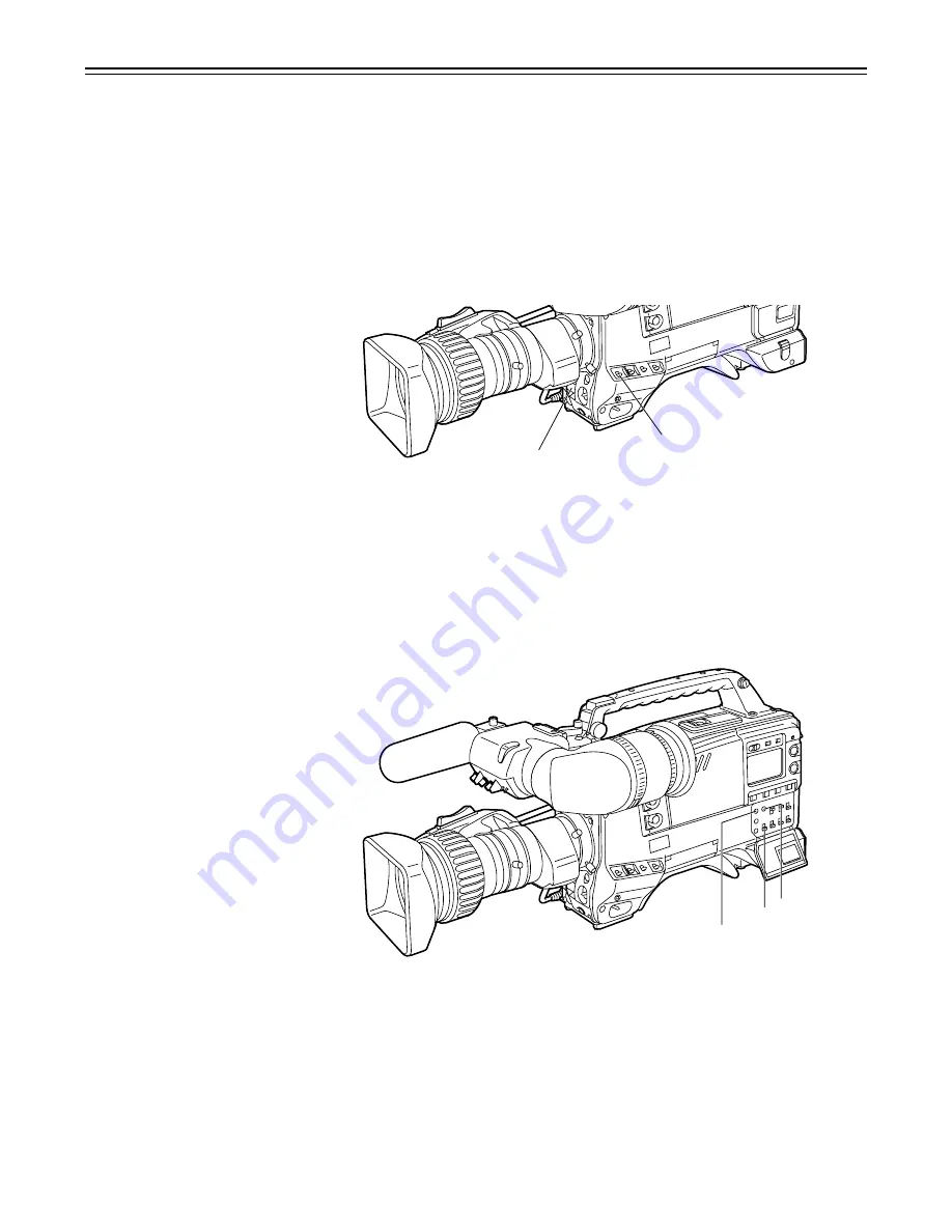 Panasonic AJ-D610WBp Operating Instructions Manual Download Page 32