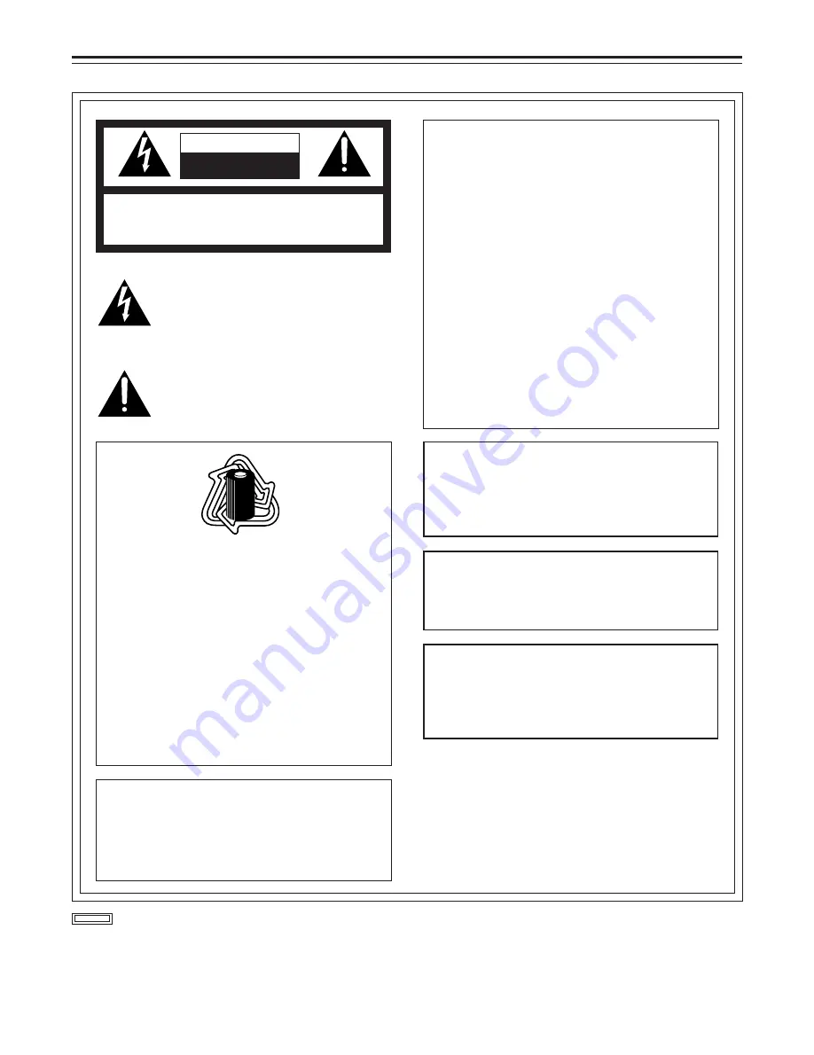 Panasonic AJ-D900WAP Operating Instructions Manual Download Page 2