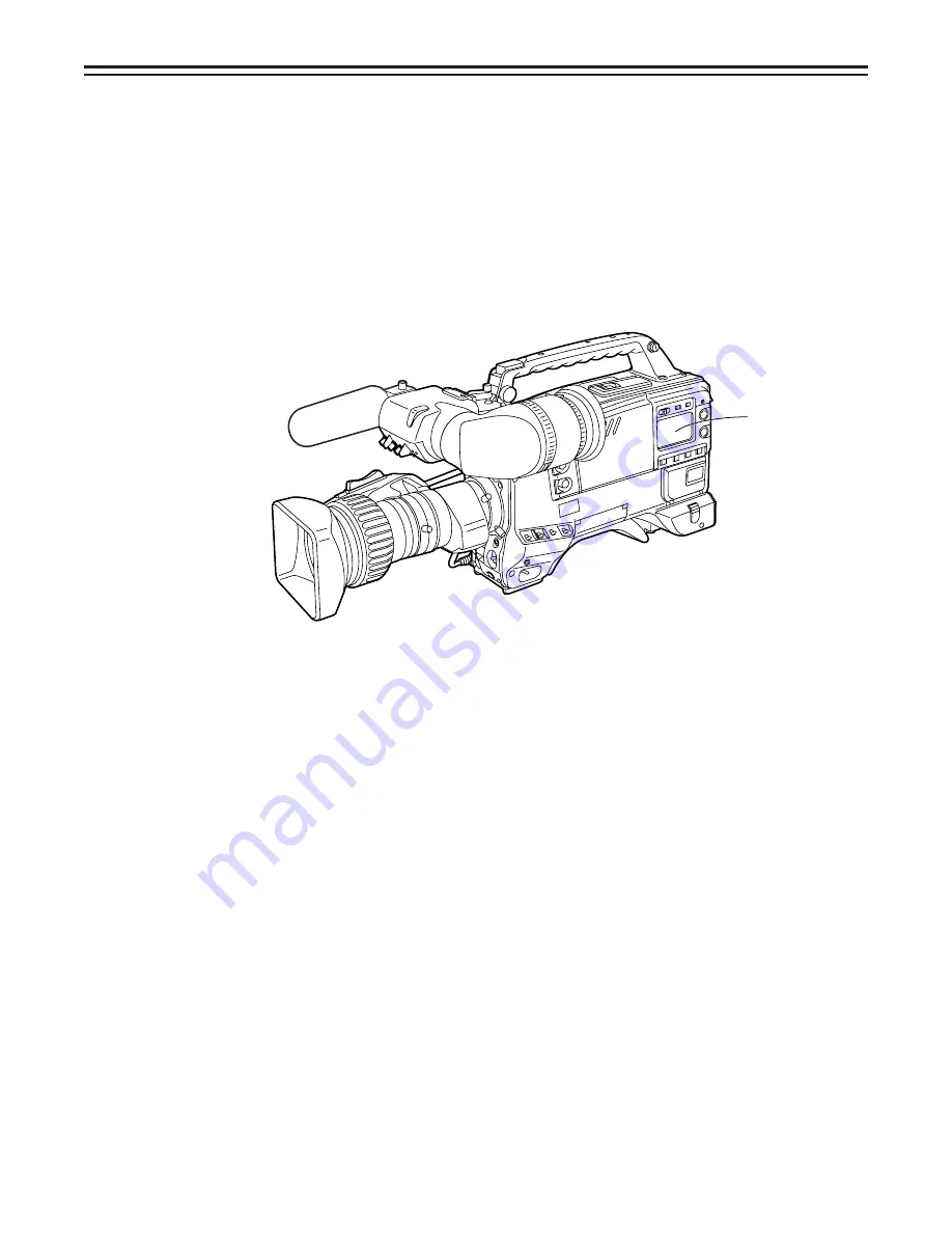 Panasonic AJ-D900WAP Operating Instructions Manual Download Page 128