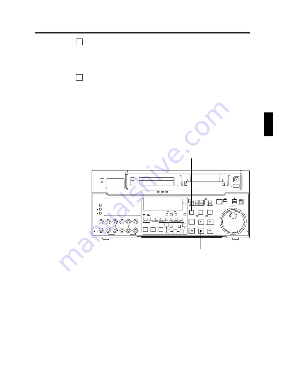 Panasonic AJ-D960 (German) Bedienungsanleitung Download Page 25