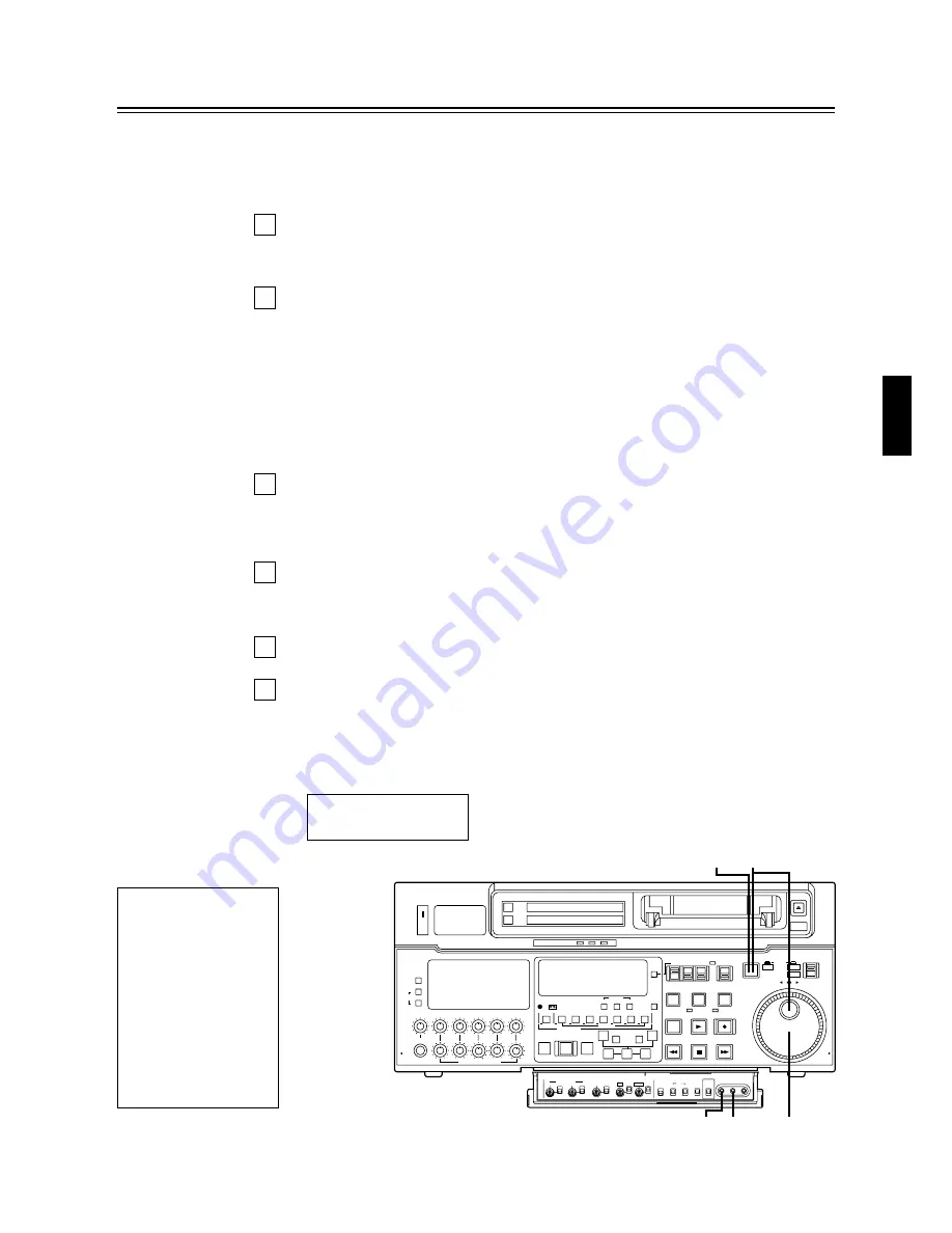 Panasonic AJ-D960 (German) Bedienungsanleitung Download Page 53