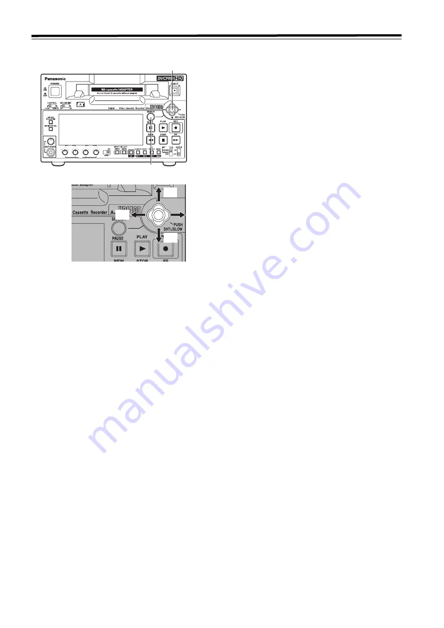 Panasonic AJ-HD1400E Operating Instructions Manual Download Page 22