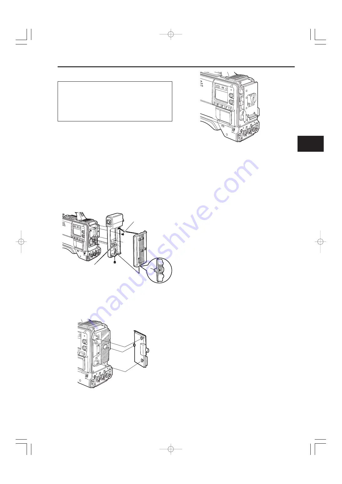 Panasonic AJ-HDX900 - Camcorder - 1080i Operating Instructions Manual Download Page 81