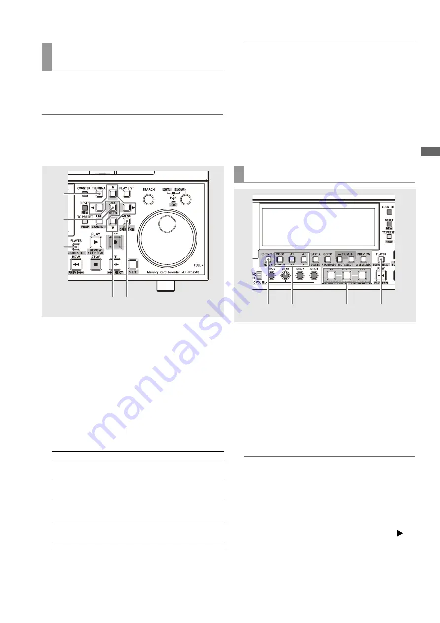 Panasonic AJ-HPD2500E Operating Instructions Manual Download Page 99