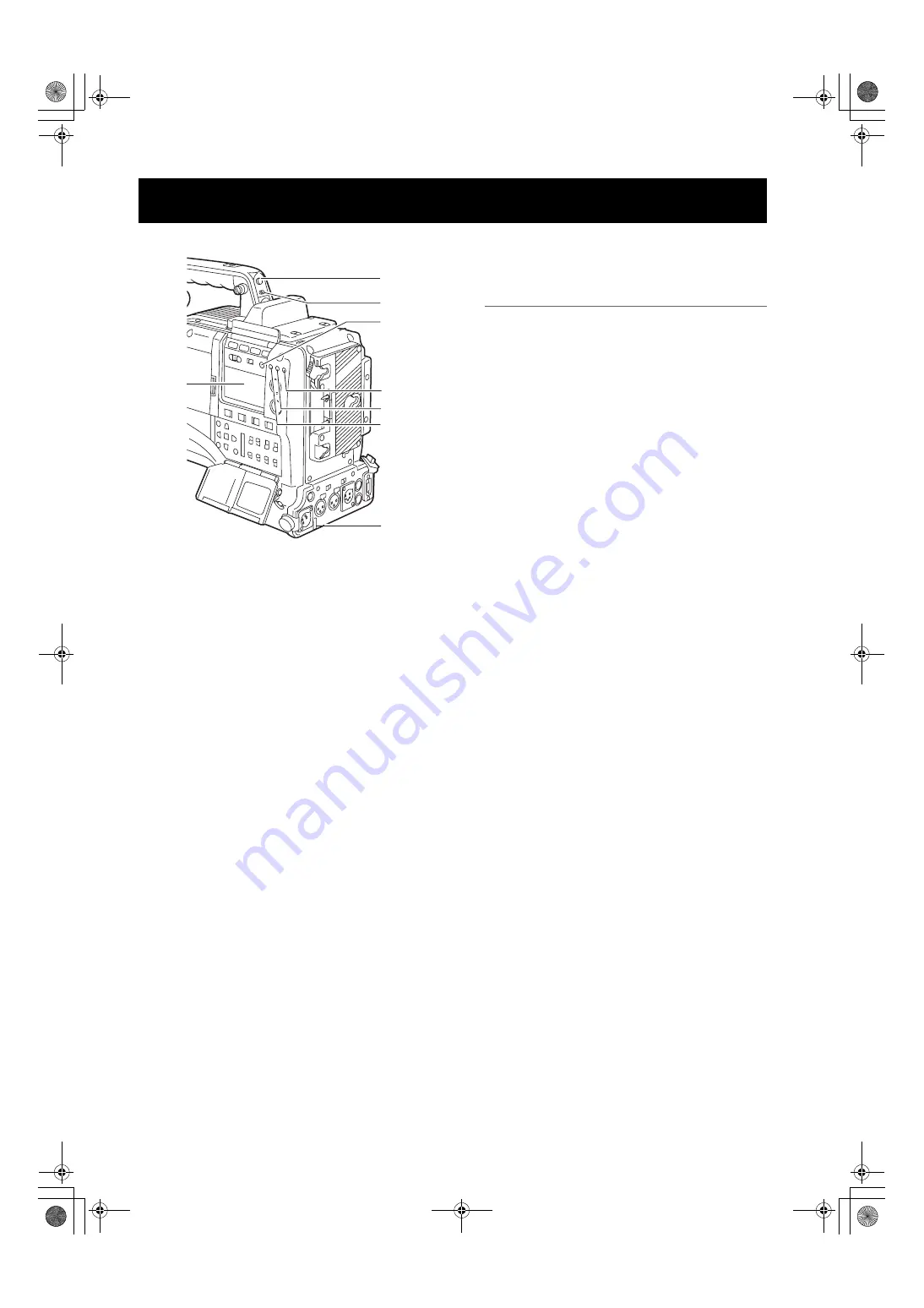 Panasonic AJ-HPX2000 Operating Instructions Manual Download Page 24