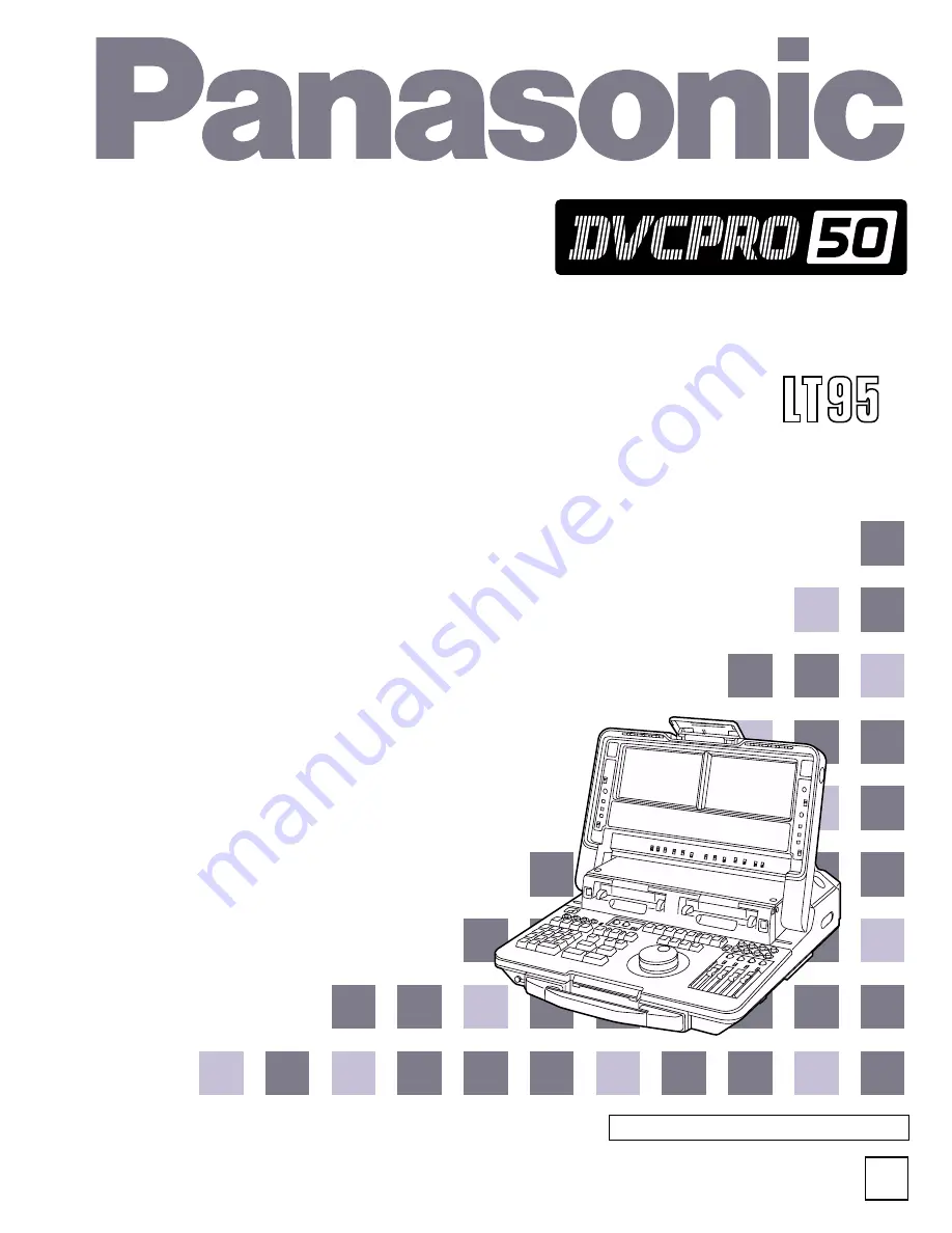 Panasonic AJ-LT95 Operating Instructions Manual Download Page 1