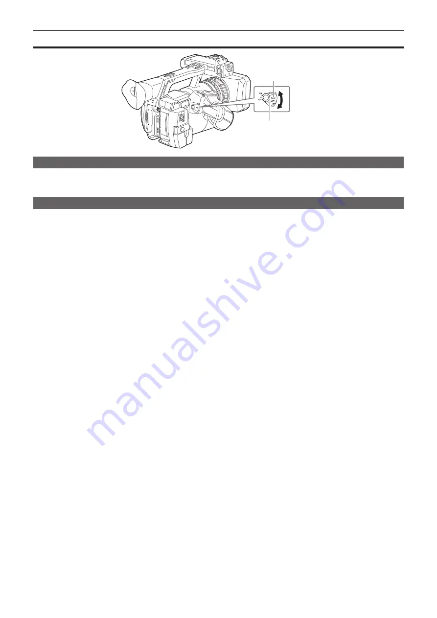 Panasonic AJ-PX230 Series Operating Instructions Manual Download Page 34