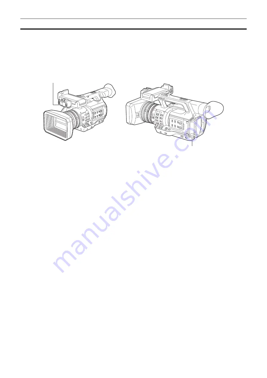 Panasonic AJ-PX270 Operating Instructions Manual Download Page 43