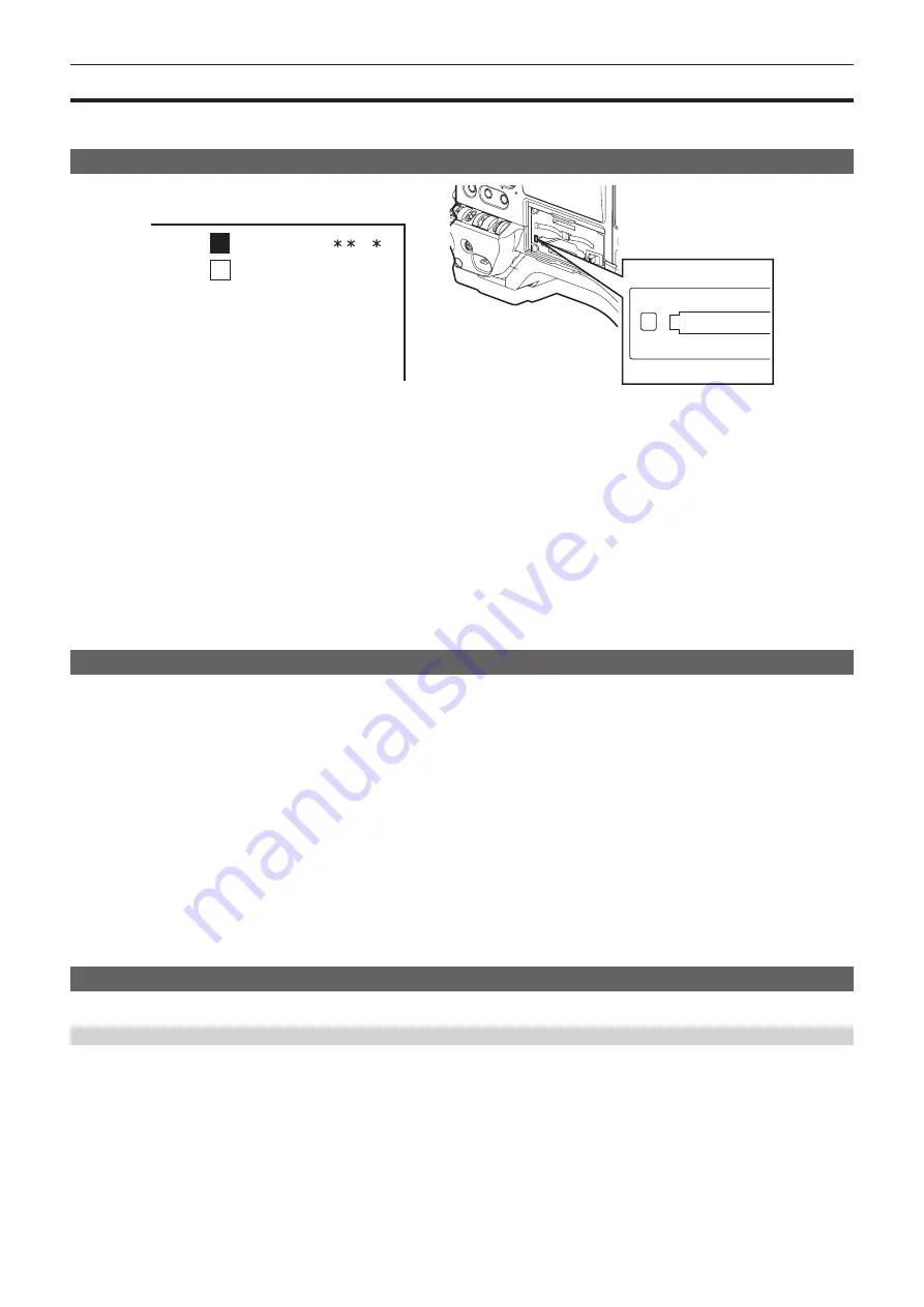 Panasonic AJ-PX380G Operating Instructions Manual Download Page 44