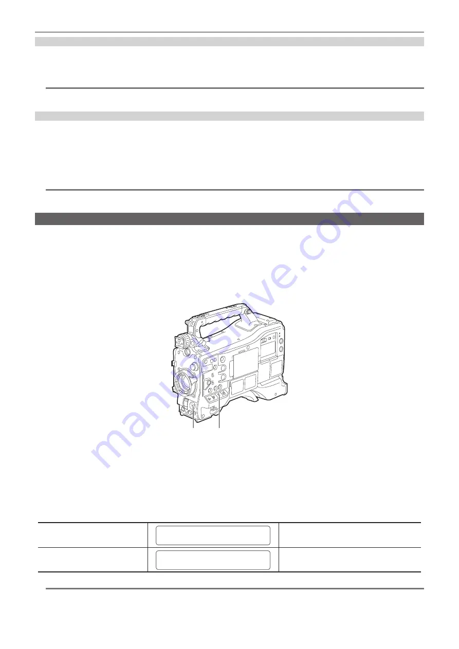 Panasonic AJ-PX5000G Operating Instructions Manual Download Page 62