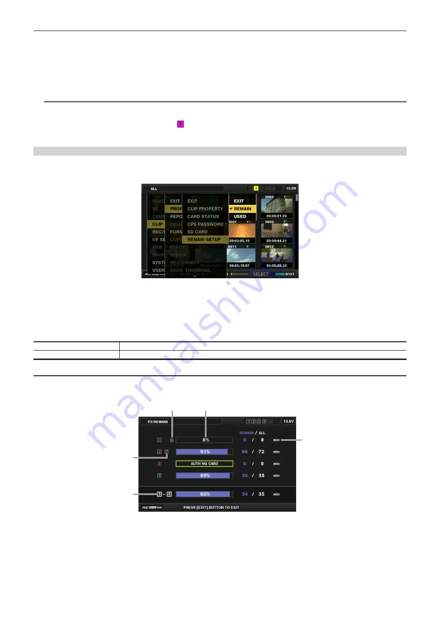 Panasonic AJ-PX5100G Скачать руководство пользователя страница 141