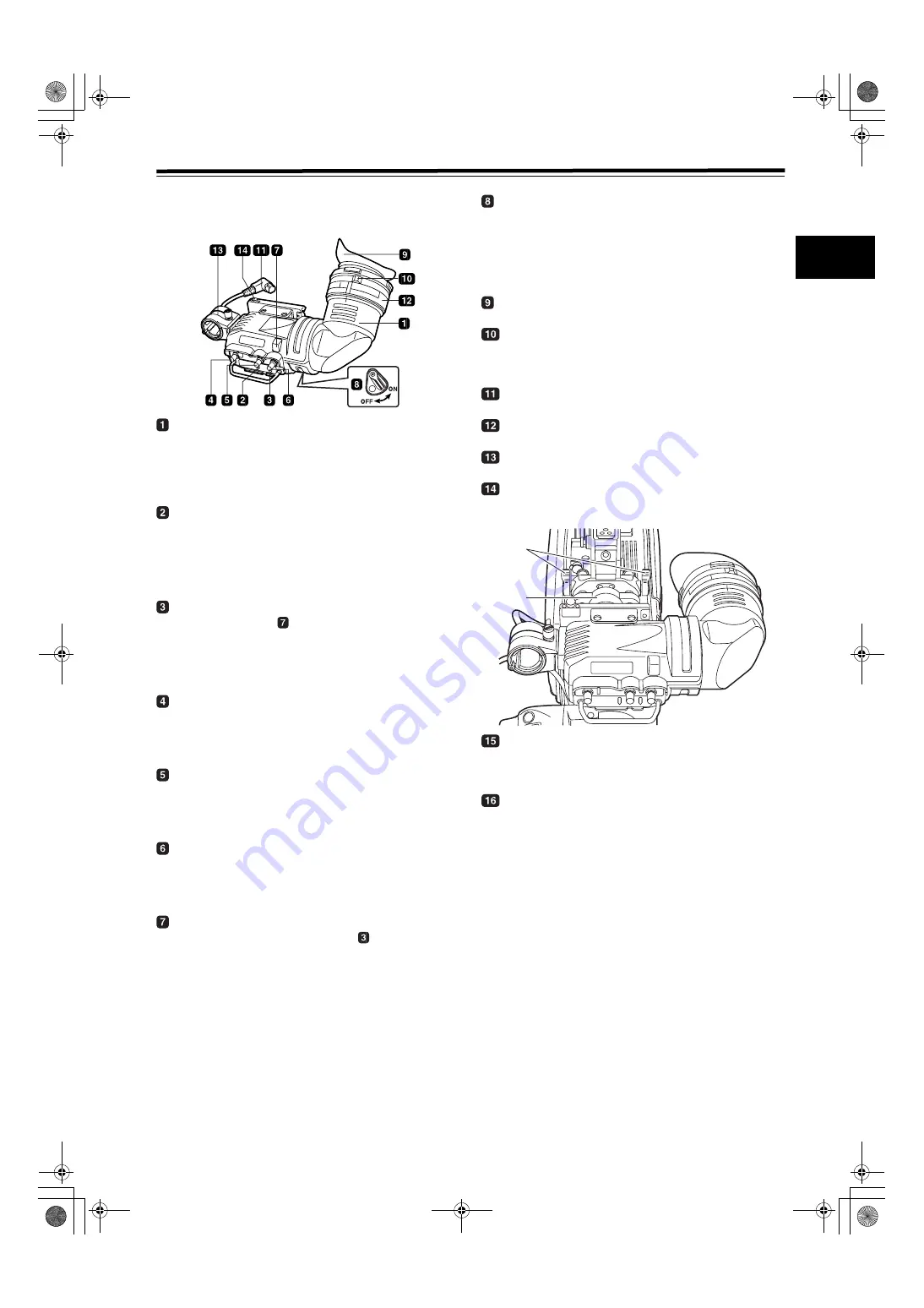 Panasonic AJ-SPC700 Operating Instructions Manual Download Page 21