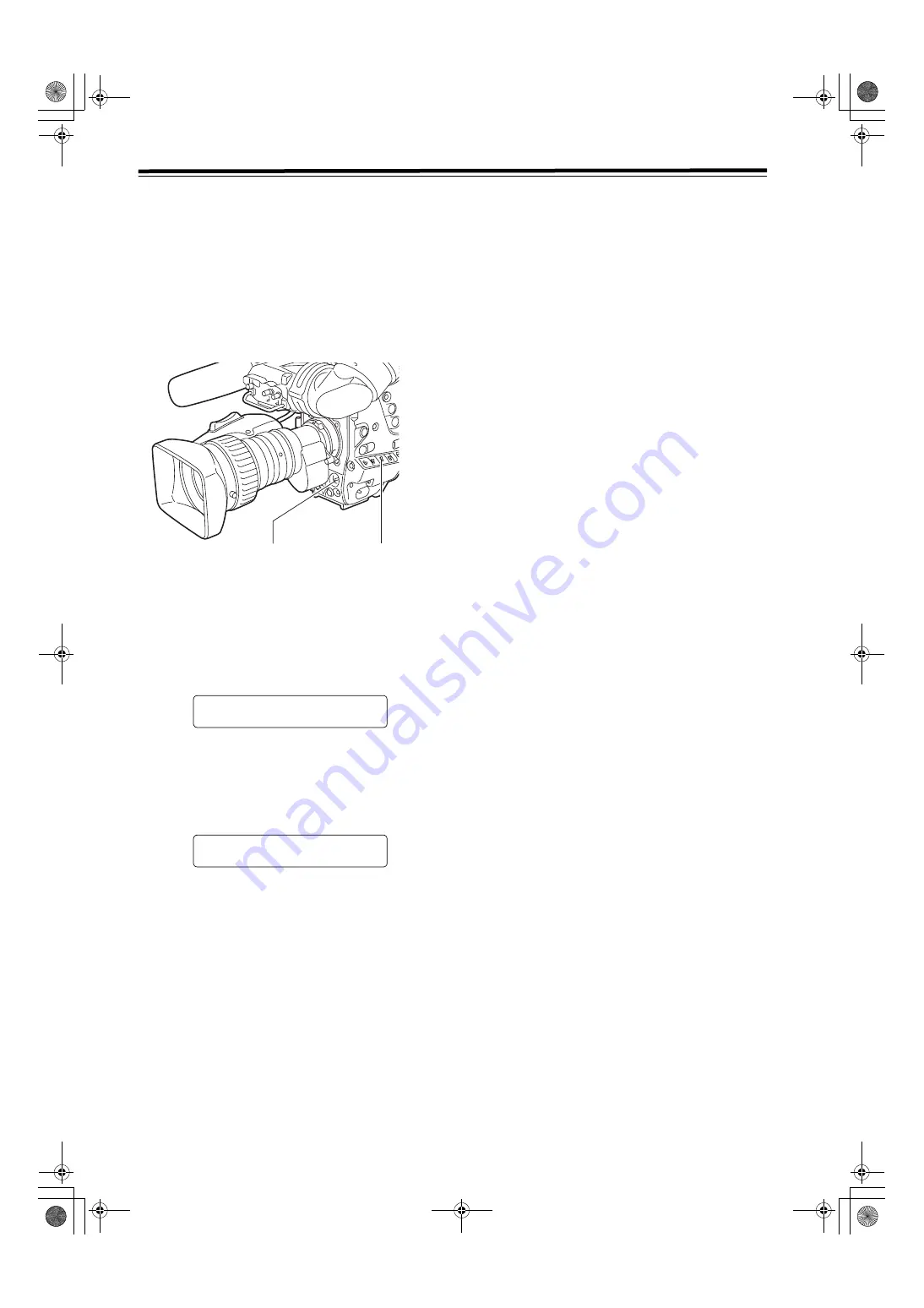 Panasonic AJ-SPC700 Operating Instructions Manual Download Page 32