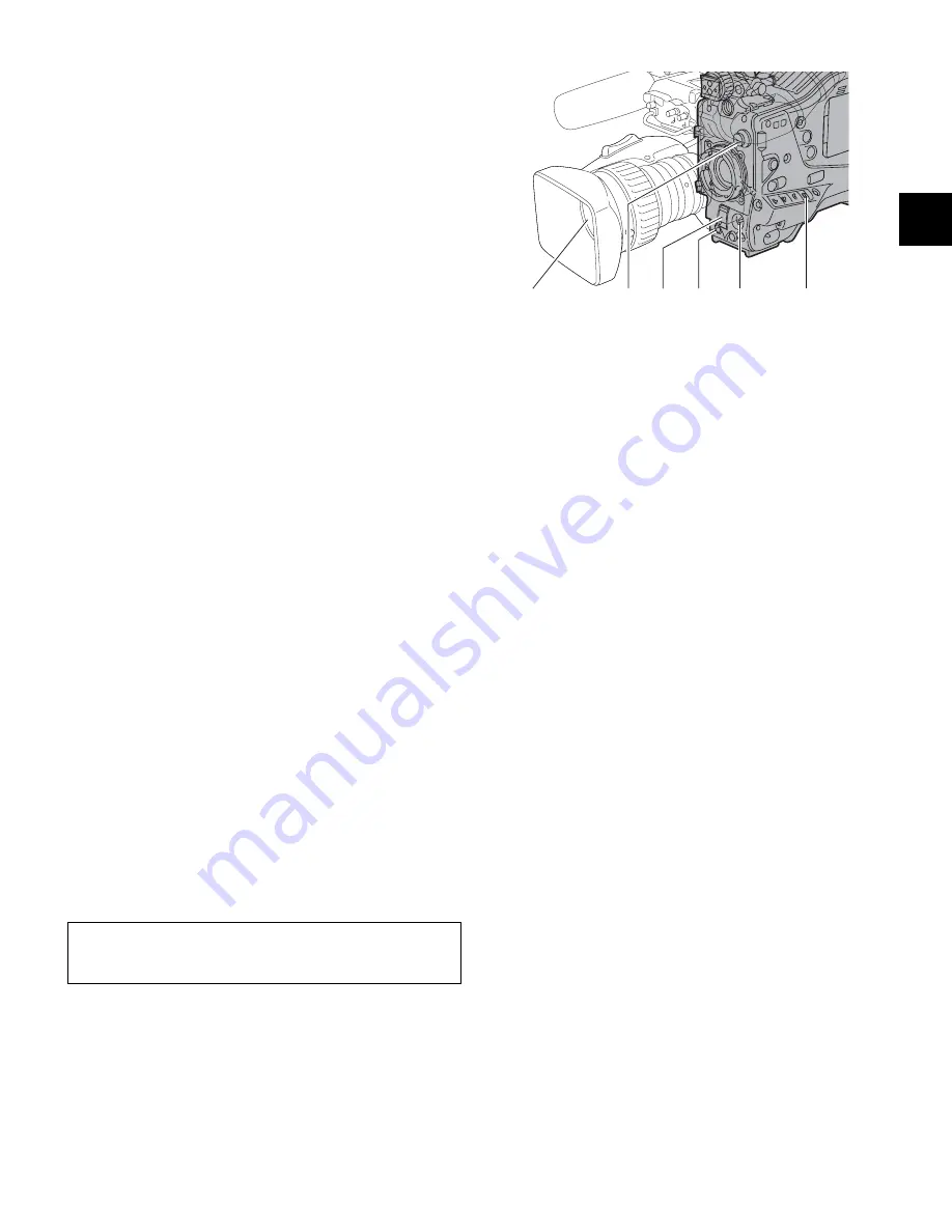 Panasonic AJ- SPX800E Operating Instructions Manual Download Page 25