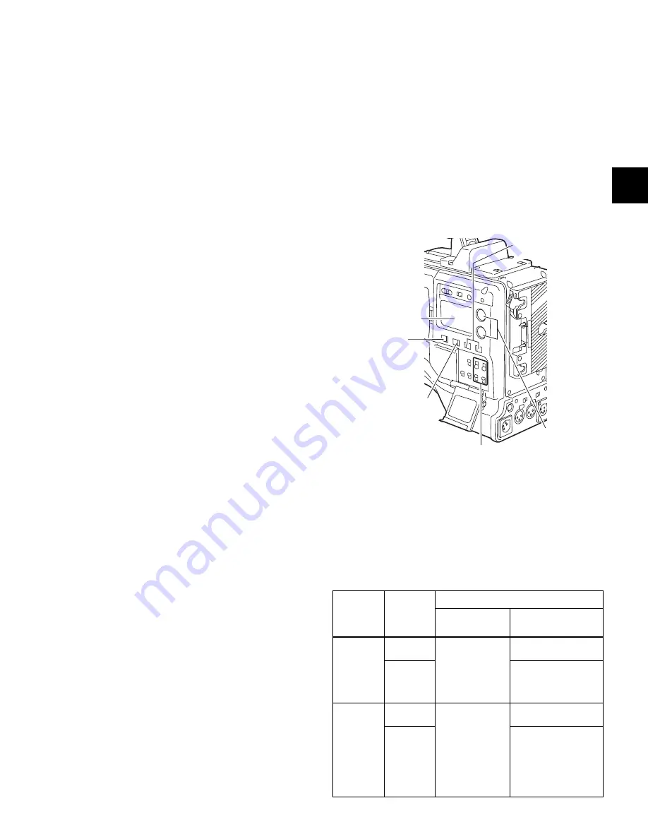 Panasonic AJ- SPX800E Operating Instructions Manual Download Page 35