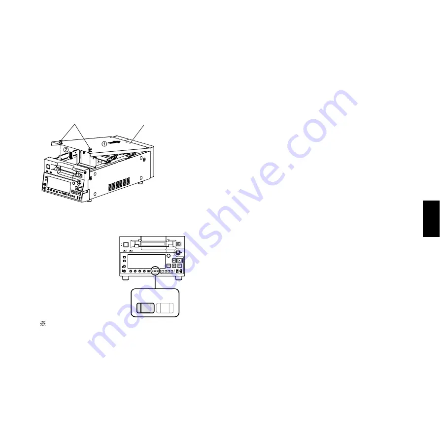 Panasonic AJ-YA94G Operating Instructions Manual Download Page 17