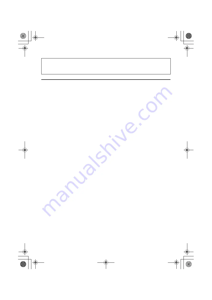 Panasonic AJ-YBX200G Operating Instructions Manual Download Page 18