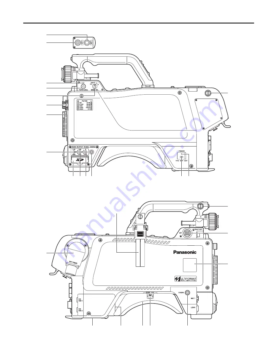 Panasonic AK-HC3500E Скачать руководство пользователя страница 8