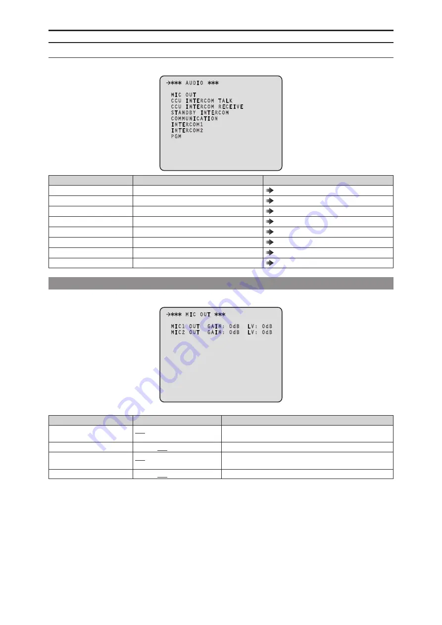 Panasonic AK-UCU600E Operating Instructions Manual Download Page 70