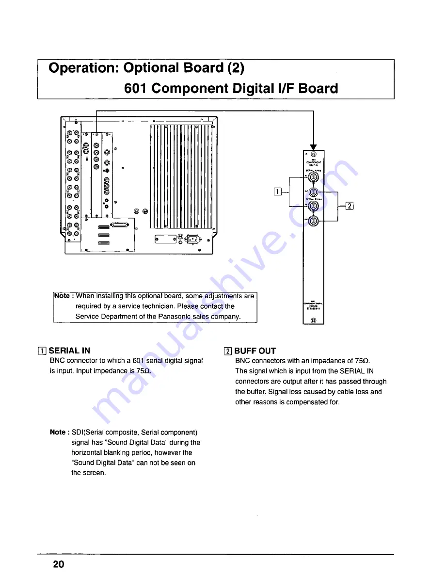 Panasonic ATH1915DA - BROADCAST MONITOR Operating Instructions Manual Download Page 20