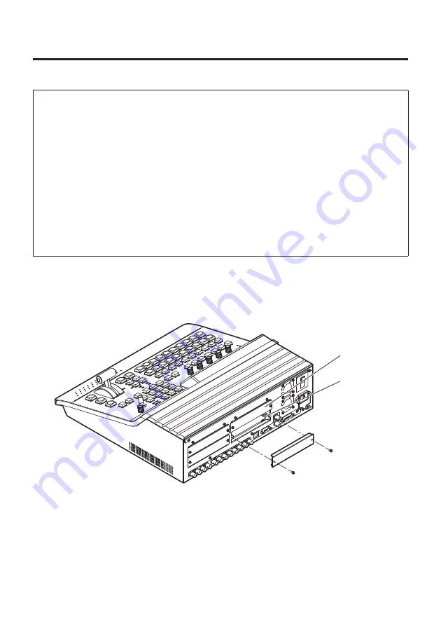 Panasonic AV-HS04M1 Operating Instructions Manual Download Page 10