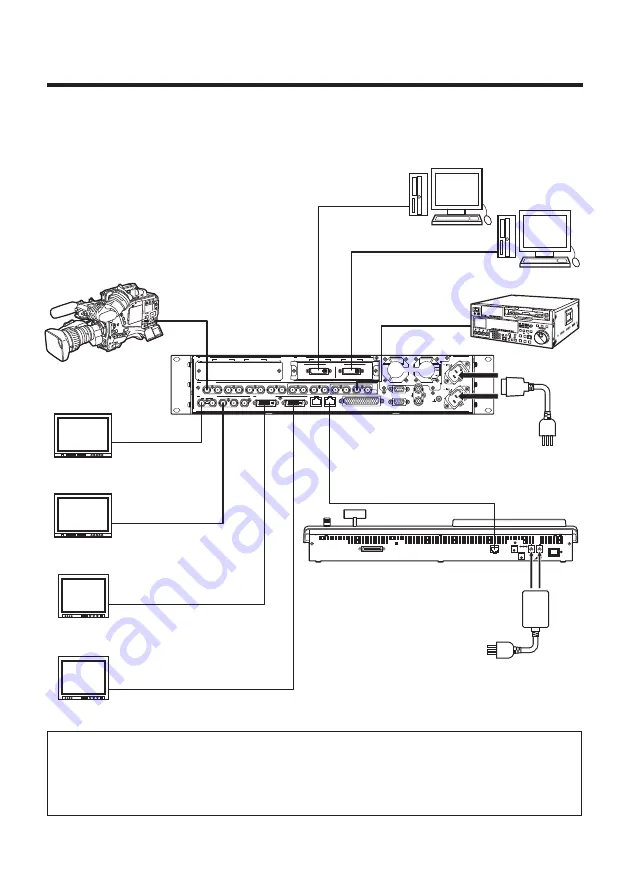 Panasonic AV-HS04M8 Operating Instructions Manual Download Page 72