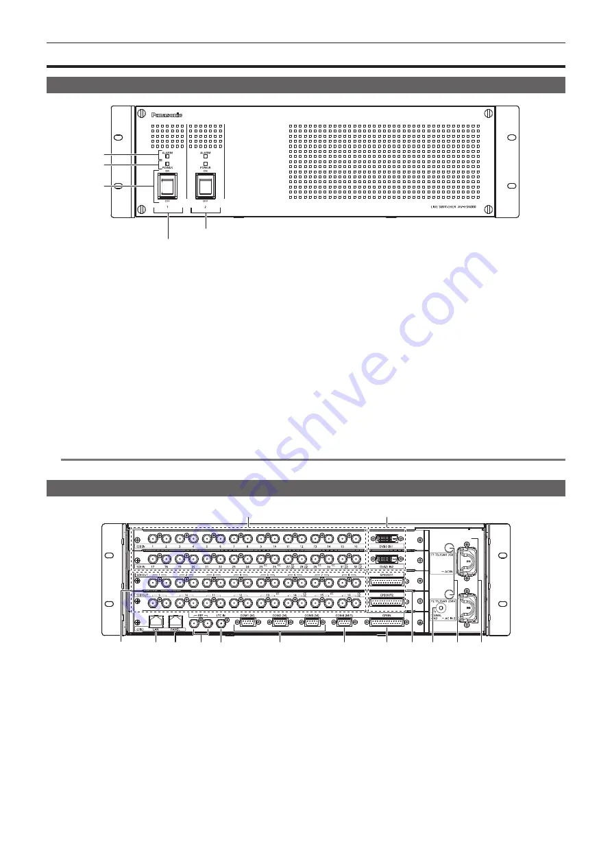 Panasonic AV-HS60C1E Operation Manual Download Page 20