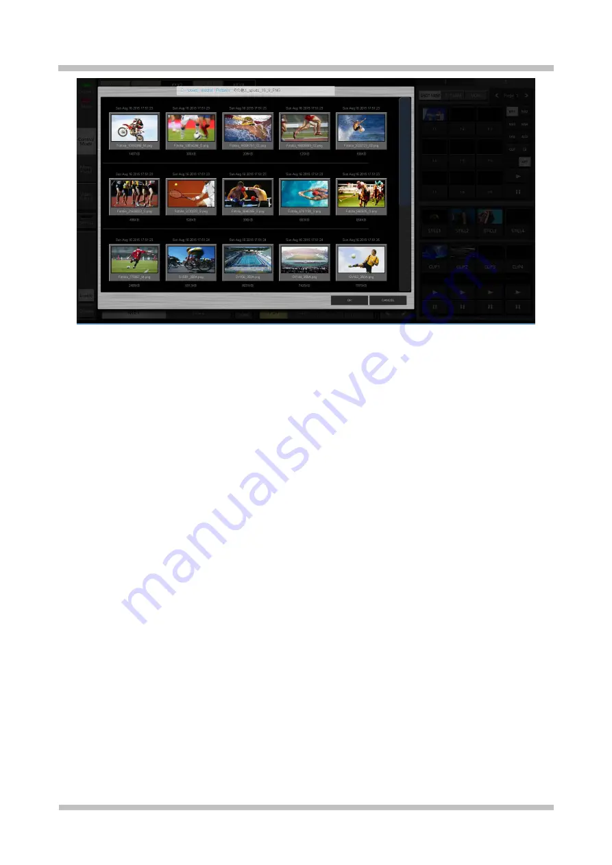 Panasonic AV-SF500 Operating Instructions Manual Download Page 18